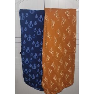 Kate Quinn Organic Cotton Swaddle Blanket Set Alice in Wonderland Rabbit 2pk